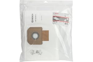Bosch Accessories 5x Sac-Filtre en Non-Tissé (Sac de Rechange pour GAS 35 L AFC/L SFC+/M AFC Professional, pour l'Aspiration Sèche, Accessoires pour Dispositifs d’Aspiration de Poussières)