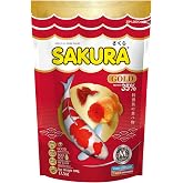 Sakura Goldfish Food | 250 g, Medium 4mm Pellets | Colo...