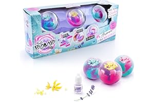 Canal Toys - DIY Bath Bomb Creative Kit - Make Your Own Multicolour and Scented Effervescent Bath Bombs - Children Manual Activity - Creative Leisure and Relaxation Gift Set