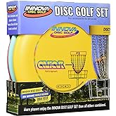 Innova Disc Golf Set &ndash; Driver, Mid-Range & Putter, Comfortable DX Plastic, Colors May Vary (3 Pack)