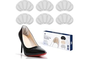 ‎ANJOCARE AnjoCare zapiętki do butów, 3 pary samoprzylepnych nakładek na pięty do luźnych butów, antypoślizgowe wkładki na pięty do trampek na wysokim obcasie, skórzane buty za duże