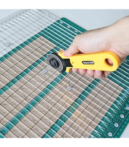 Set 5 Righelli Circolari Per Cucito E Trapuntatura In Acrilico Trasparente - Diametri Da 6,3 A 16,5 Cm Per Taglio Tessuti