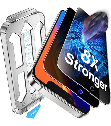 UNO' 3 pellicole proteggi schermo per iPhone 13/13 Pro / 14 (6,1), in vetro temperato 9H HD, anti-impronta, antigraffio, compatibile con custodie, facile installazione. (13&14&13pro-3psc-tm
