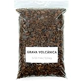 Volcanic Gravel 4 lbs - Decorative Stones (5-10 mm) | Decorative Stones for Vases, Aquariums and Fish Tanks - Garden Gravel