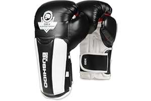 DBX BUSHIDO SPORT Gants de Boxe Homme “ ActiveClima” - Gants Boxe Résistants - Gant de Boxe Respirant - Gant Boxe - Entraînement Efficace Aux Arts Martiaux