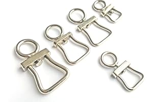 STARLINGUKPK Falconry British Bell Shaped Stainless Steel Swivels. Arab Style Falconry Swivels. (Size 1)