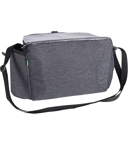 vaude lenkertasche halterung eBox Fahrradtasche Umhängetasche, mit KlickFix Halterung, Melange Sport & Freizeit Size:UK 3 / EU 36 LOOK Kéo 2 Max USP_Size: M / L
