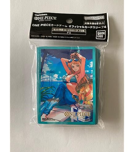 One Piece Card Game Offizielle Sleeve Bandai TCG+ Stores Limited Edition  Vol.1 Nami & Vivi : Amazon.de: Spielzeug