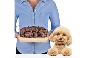 LOVELY DOG Naso di maiale prodotto naturale per cani, snack sani per la cura dei denti, fonte di proteine, ideale per dieta e lavoro a lungo termine (500 g (confezione da 1)