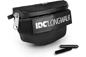 JULIUS-K9 Borsa Laterale Universale IDC per Pettorina IDC Longwalk, 1 pezzo, Taglia: Grande, Nera