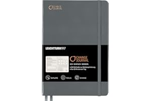 LEUCHTTURM1917 360442 Change Journal Medium (A5), Antracita, Alemán