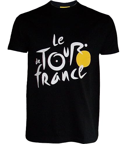 T-shirt Tour De France Officiel - Homme, Coton, Collection Cyclisme