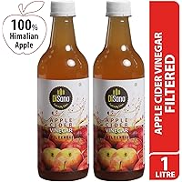 DiSano Apple Cider Vinegar, Filtered- 500 ml (2 x 500ml)