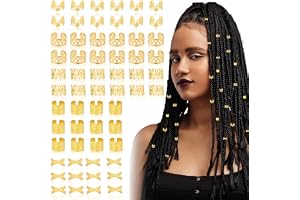 60 st guld dreadlocks hårtillbehör justerbara ringar gyllene pirat hårtillbehör för flätor smycken ringar hår pärlor klämma f