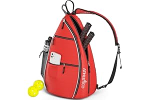 Athletico Sling Bag - Crossbody Backpack for Pickleball, Tennis, Racketball, and Travel for Men and Women