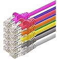 1aTTack CAT5 UTP network patch cable with 2x RJ45 connector set 10 colors - 2m