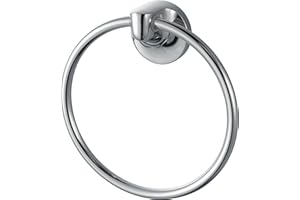 HACEKA aspen Handtuchring, verchromt, 1122272, Metallic