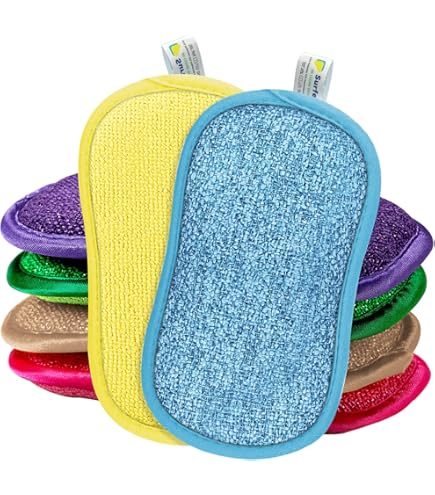 Scheuerschwämme 10 Stück - Kratzfrei Für Küche & Haushalt