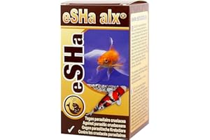 ESHA LABS eSHa alx - bekämpft parasitäre Krebstiere wie Karpfenläuse (Argulus), Ankerwürmer (Lernaea), Kiemenläuse - 20 ml