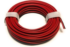 BELI-BECO 5 M Couleur Cuivre Sch altlitze ZWILLING, avec isolation, 2 fils