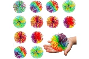 PVFZXS 12 Stück Stringy Balls, Wuschelball, Mitgebsel Kindergeburtstag, Ostergeschenke Mitgebsel Kindergeburtstag 10 Jahre, Mitgebsel, Kindergeburtstags Mitgebsel, Sticky Balls