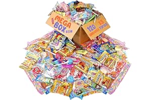 EVERGIFT Pack de 120 Chuches Cumpleaños para Relleno Piñatas | Bolsas de Golosinas para Fiestas Infantiles Envueltas Individualmente.