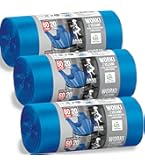 ANNA ZARADNA ST-AZ-010547 Heavy Duty 60 Litre Heavy Duty Tear-Proof Bin Liners | Rubbish Bags For Household And Office Waste Thick LDPE - Black ( Pack Of 10 - View #7