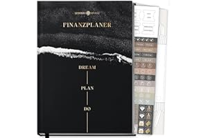 ‎LEBENSKOMPASS Lebenskompass Budgetplaner "Pracht" - Undatierter Finanzplaner für 12 Monate - Kontrolliere Dein Budget und Deine Ausgaben - organisiere Deine Finanzen und lerne mit dem Planer zu sparen