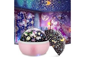 EUCOCO Unicorn Gifts for Girls, Unicorn Toys 1-12 Year Old Girls Toys Age 1 2 3 4 5 Years Old Girls Gifts for 2-7 Years Old Girls Girls Birthday Presents for for 2-9 Year Old Girl Unicorn Night Light