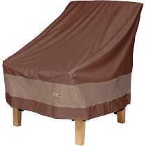 2 Confezioni Di Coprisedie Pieghevoli - Coprisedie Da Giardino Antivento Anti Uv Impermeabili Grigio 85533703