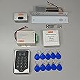 125KHz RFID ID Card Password Access Control System Kit Electric Magnetic Lock - Door Lock Kit for All Kinds of Places, Such as Bank, Hotel, Office, Computer Room, Factory, etc.