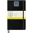 Moleskine - Classic Expanded Squared Paper Notebook - Soft Cover and Elastic Closure Journal - Color Black - Size Large 13 x 21 A5 - 400 Pages