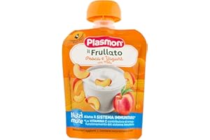PLASMON Frullato Nutrimune - Pesca Yogurt 6x85g