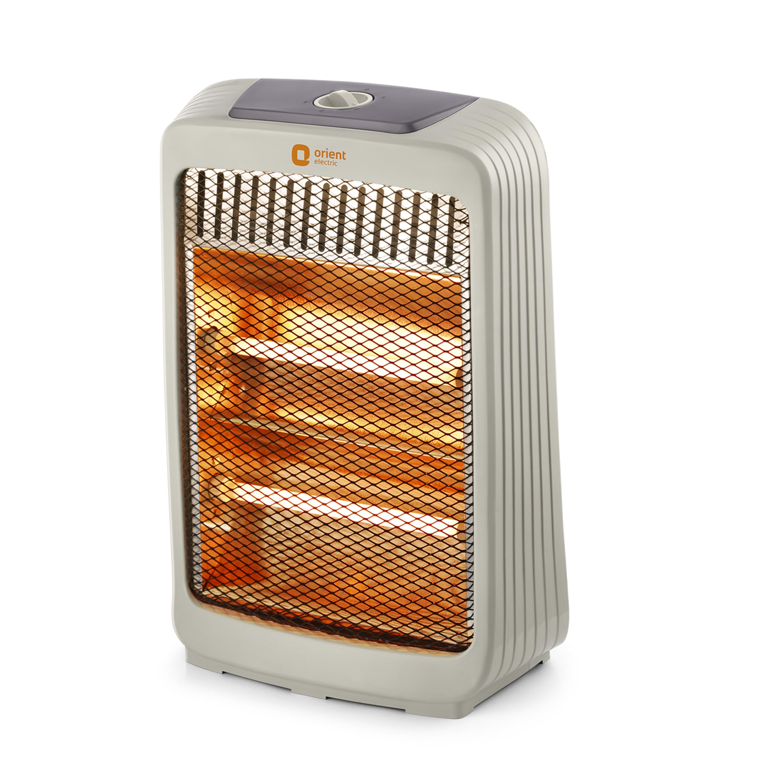 Orient Electric Stark Quartz Room Heater | 800 W Low Power Consumption | Tip-over Protection | 2 Heating Rods for Quick Heati