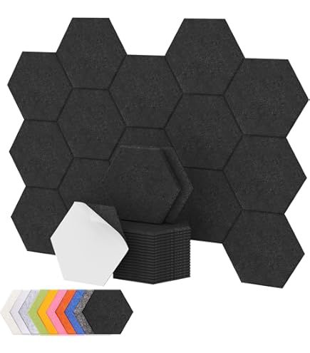 Akoestische Hexagon panelen - Decohuis Benelux