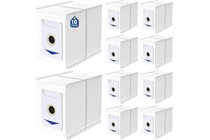 YONEENAIR 10 Stück Staubbeutel für Ecovacs Deebot T30 Pro Omni/ T30 Omni Saugroboter,Staubsaugerbeutel Ersatz Beutel Zubehör für ECOVACS DEEBOT T30 Pro Omni / T30 Omni