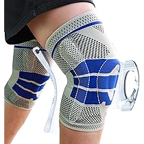 STFYUG Kniebandage Verstellbar - Orthopädische Stütze Bei Meniskusproblemen & Knieschmerzen