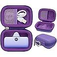 Khanka Hard Travel Case for iWALK Mini Portable Charger 4800/4500/3350mAh and Charging Cable,Ultra-Compact Power Bank Box(Purple,Case Only)