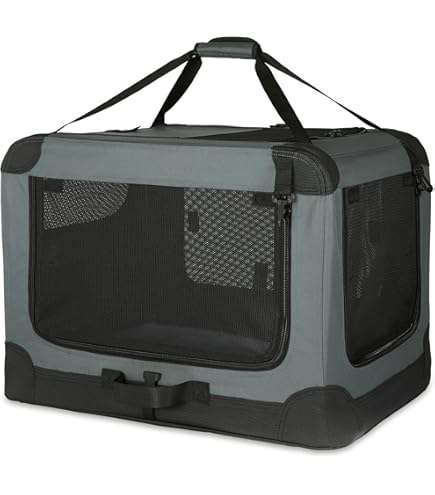 Trasportino Auto Per Cani Velinda – Materasso In Bagagliaio 100x70 Cm, Cinghie Di Sicurezza E Pareti Imbottite