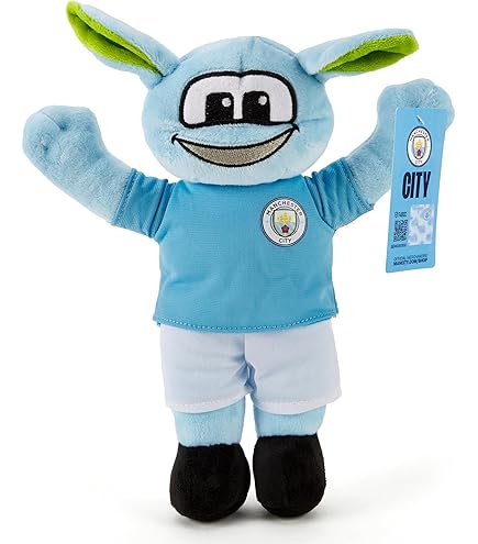 【Manchester City FC】ムーンチェスター＆ムーンビームぬいぐるみ The Gift Scholars Man City Moonbeam Mascot 30 cm Plush Toy