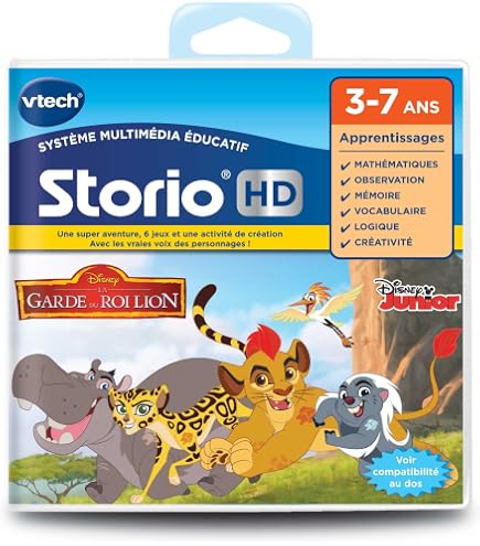 Vtech Storio – Jeu Éducatif Scooby-Doo Cartouche – Histoire Animée 5-8 Ans, Compatible Storio 2 Et +
