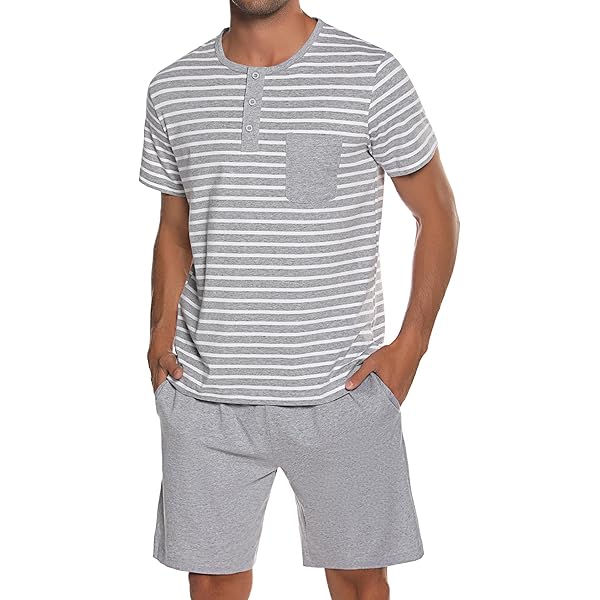 Pijama Corto Algodón Hombre Starfish Azul Marino Talla De Ropa XL