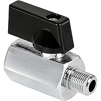 YOSOO Valve D'eau En Laiton 3pcs Vanne à Bille De Tuyau D'Eau Filetage