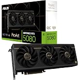 ASUS ProArt GeForce RTX 5080 16GB GDDR7 OC Edition Ekran Kartı | PCIe 5.0, USB Type-C, HDMI/DP 2.1, 2.5-yuva, Eksen teknoloji