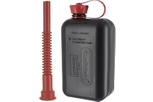 FuelFriend®-BIG max. 2,0 litri + Tubo di beccuccio flessibile - tanica con approvazione ONU - perfetta per moto, auto e altro