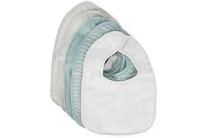 Bieco Wasserdicht Ltzchen | 5er Pack | Baby Baumwolle Waschbar Latz Bibs nl? Ltzchen Brei