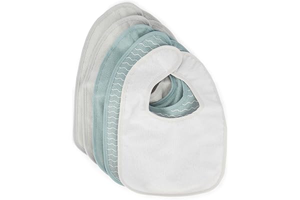BIECO 5x Bavoir Imperméable Bébé - Bavoirs Bebe Naissance - brassiere bebe garcon lot bavoir bebe