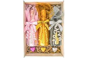 SPARKLEWARE Bottega Gold Prosecco DOC, Rosé Sparkling Wine and Poeti Prosecco DOC Trio Gift Set in Gift Box - Gifts for Prosecco and Wine Lovers with Personalised Gift message (3 x 20cl)