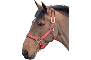Shires Topaz Nylon Pony/Horse Headcollar - Black