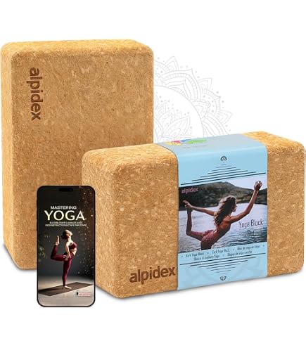 2 Tapis Genoux Yoga VORCOOL Coussin Épais Rond - Soulagement Poignets Genoux Coudes Pilates